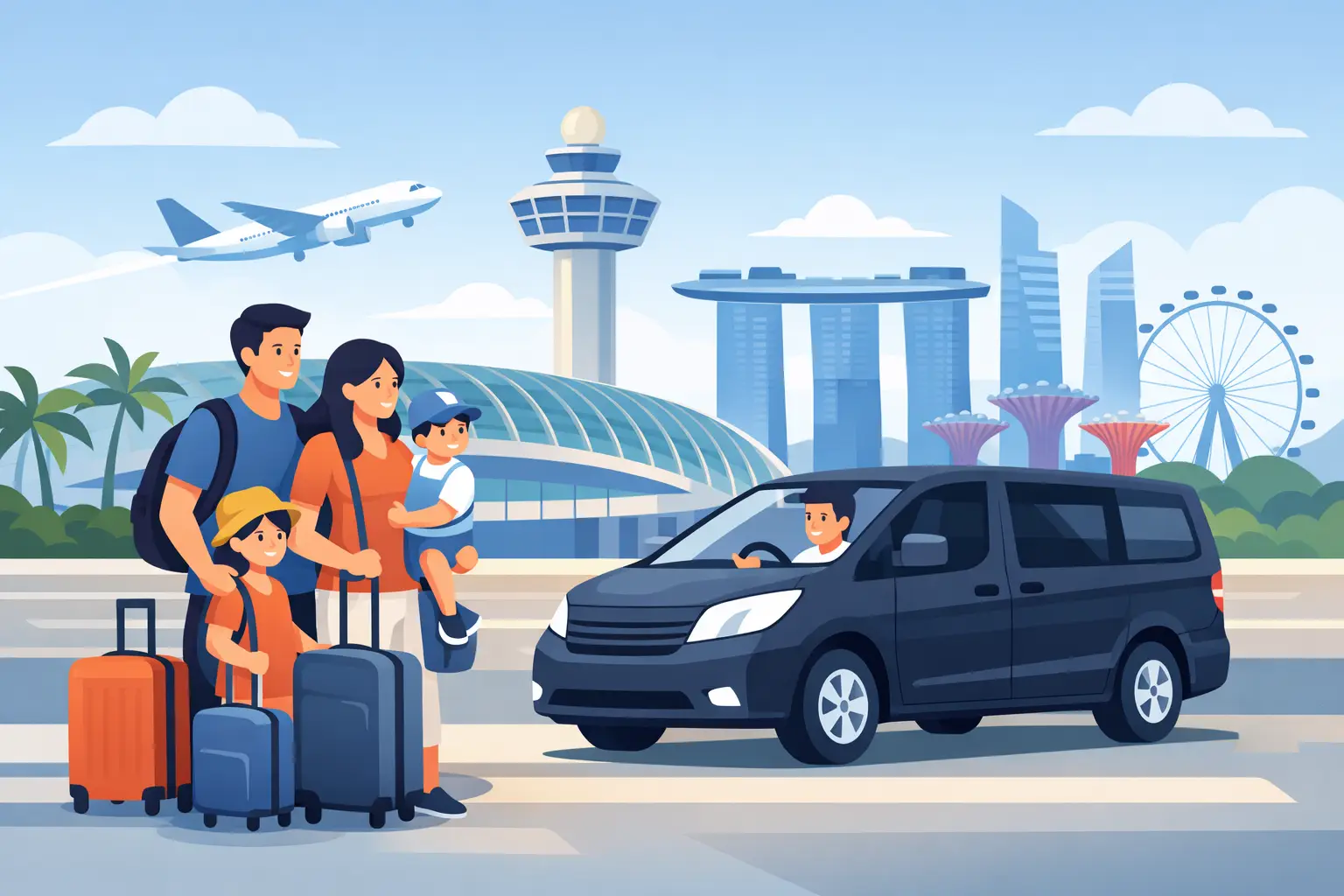 Airport Transfer for Families Singapore Guide