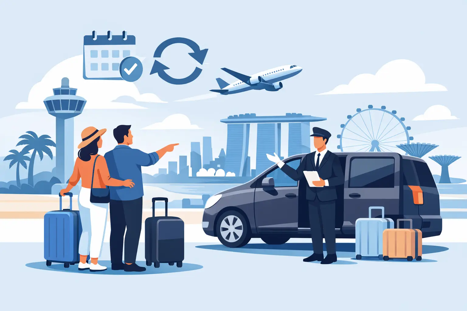 Free Cancellation Airport Transfer Singapore