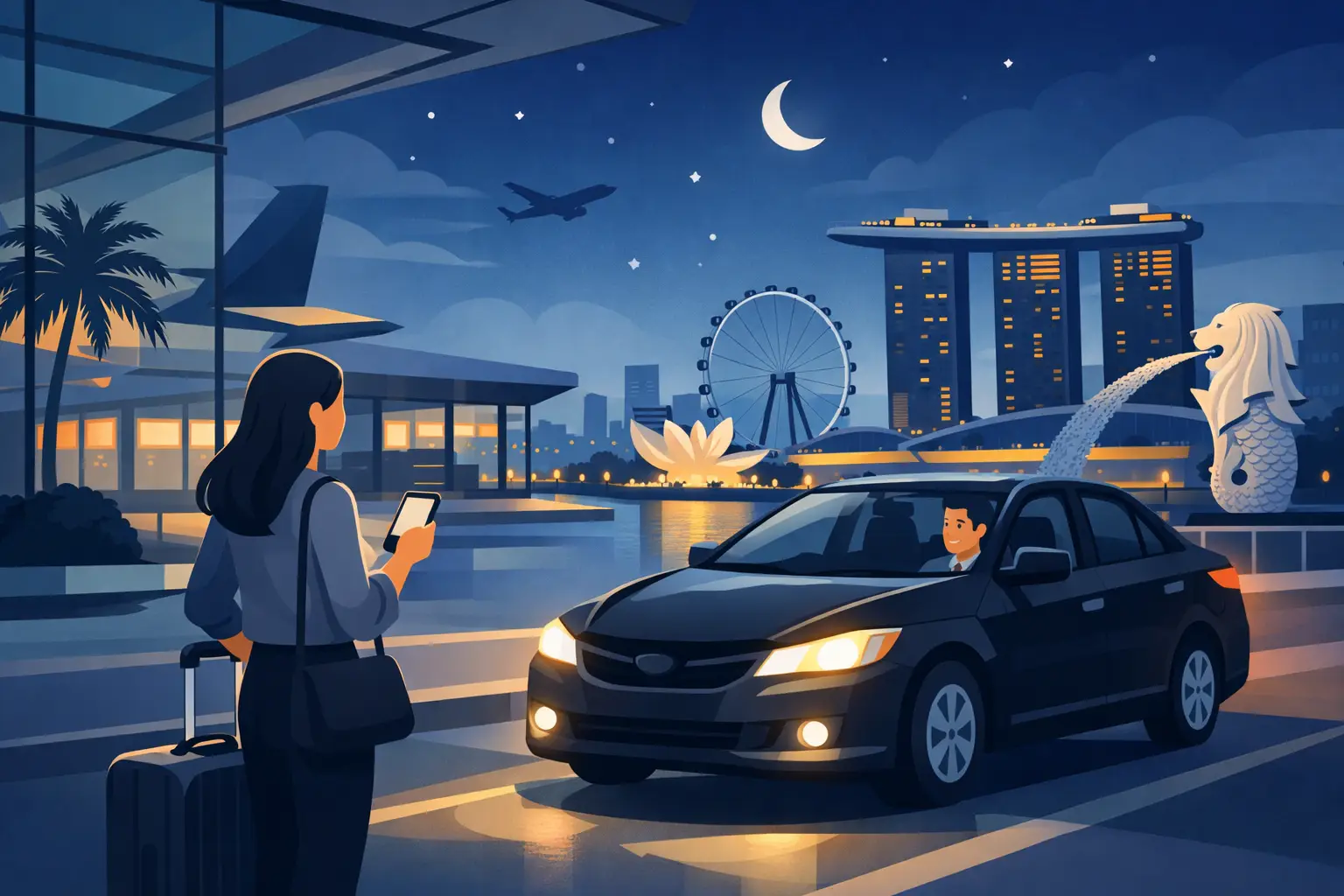 Late Night Airport Pickup Singapore Guide