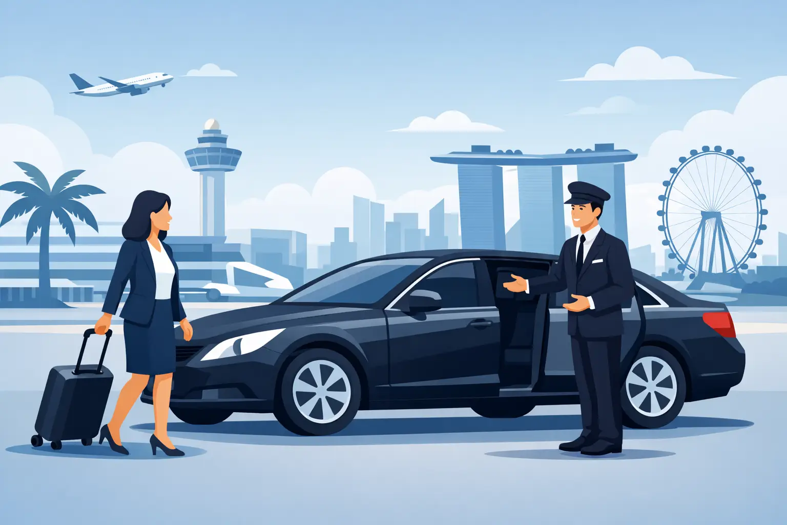 Private Airport Pickup Singapore Made Easy