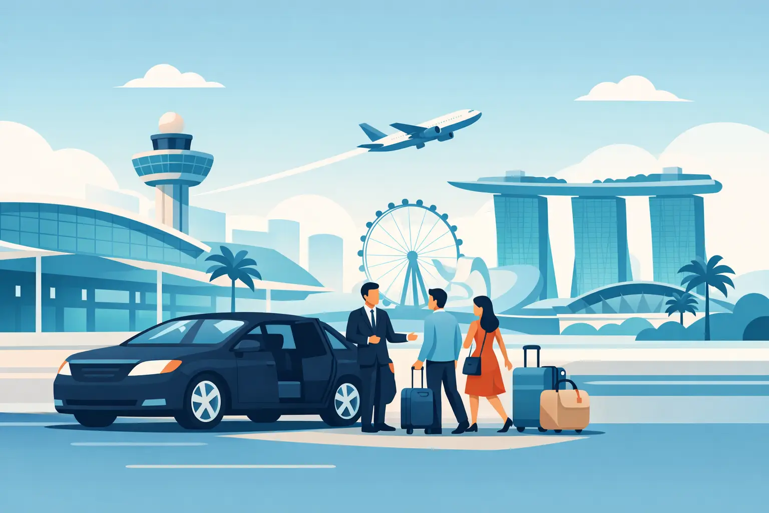 Fixed Price Airport Transfer in Singapore