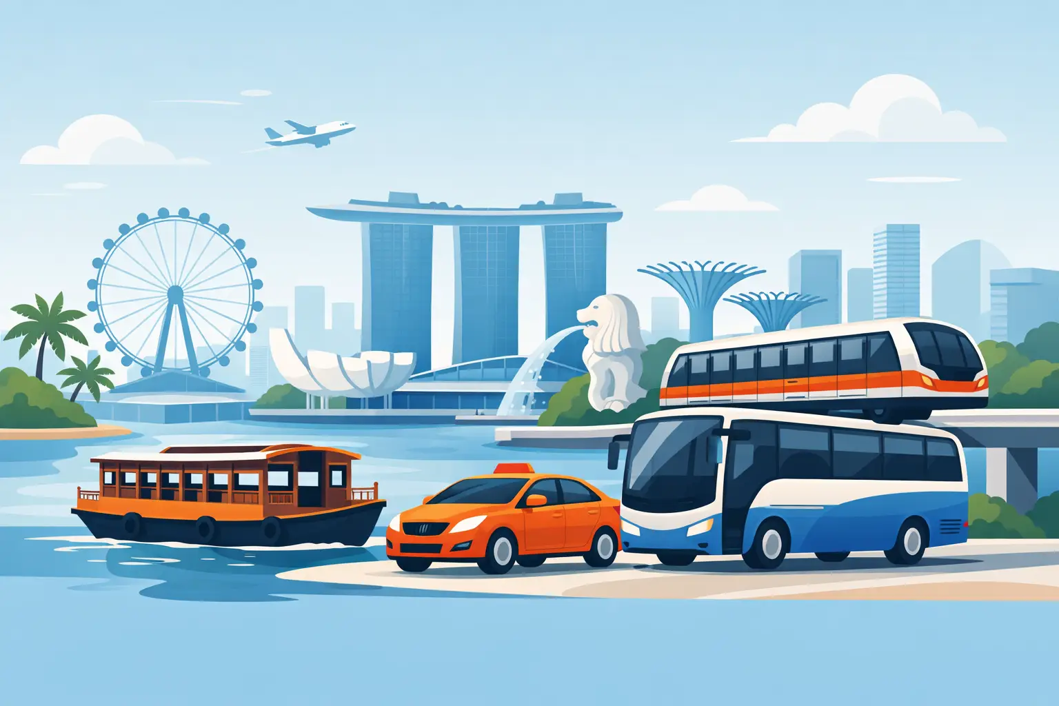 Best Singapore Transport for Tourists
