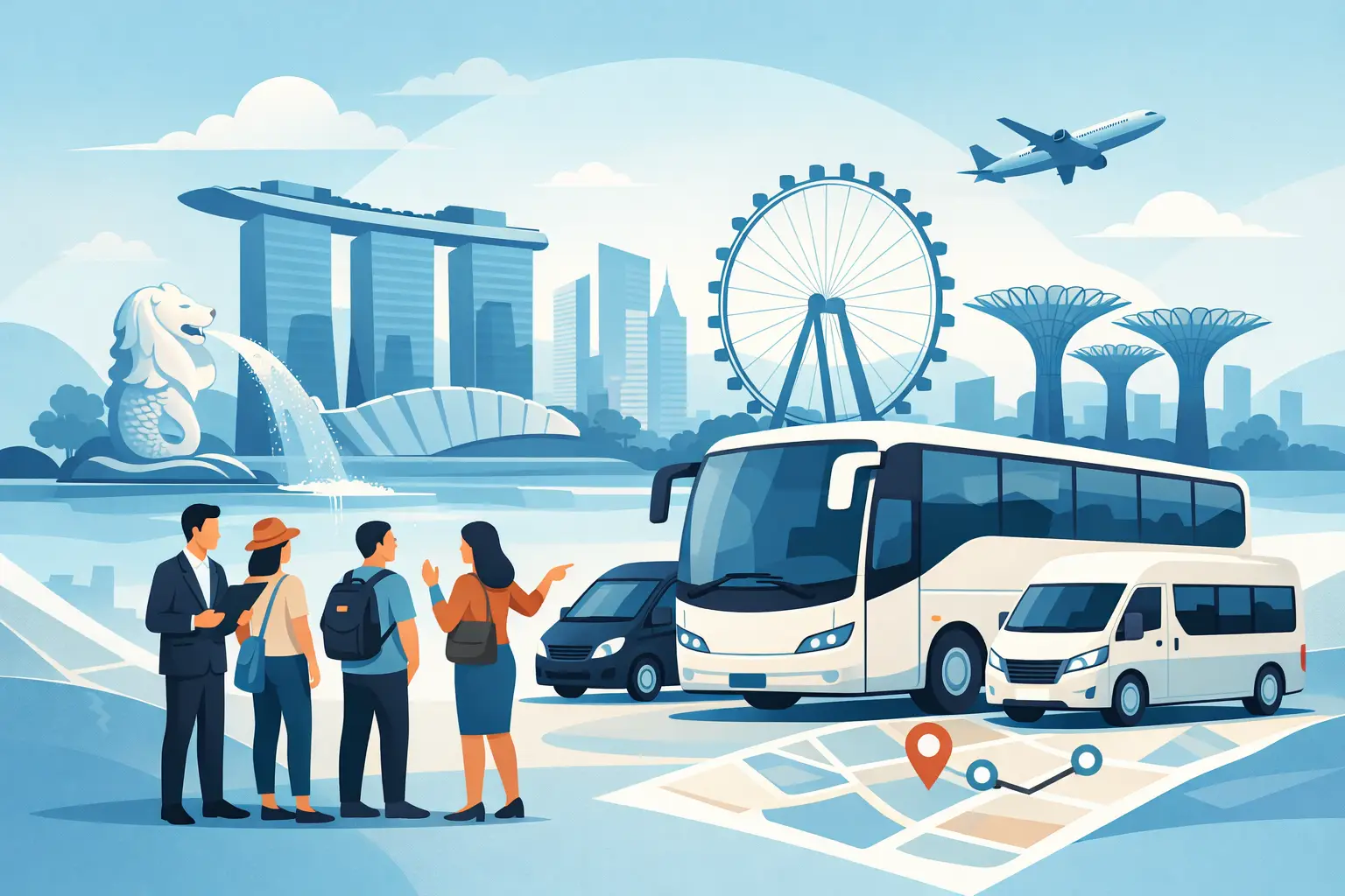 Group Transportation Planning Guide for Singapore