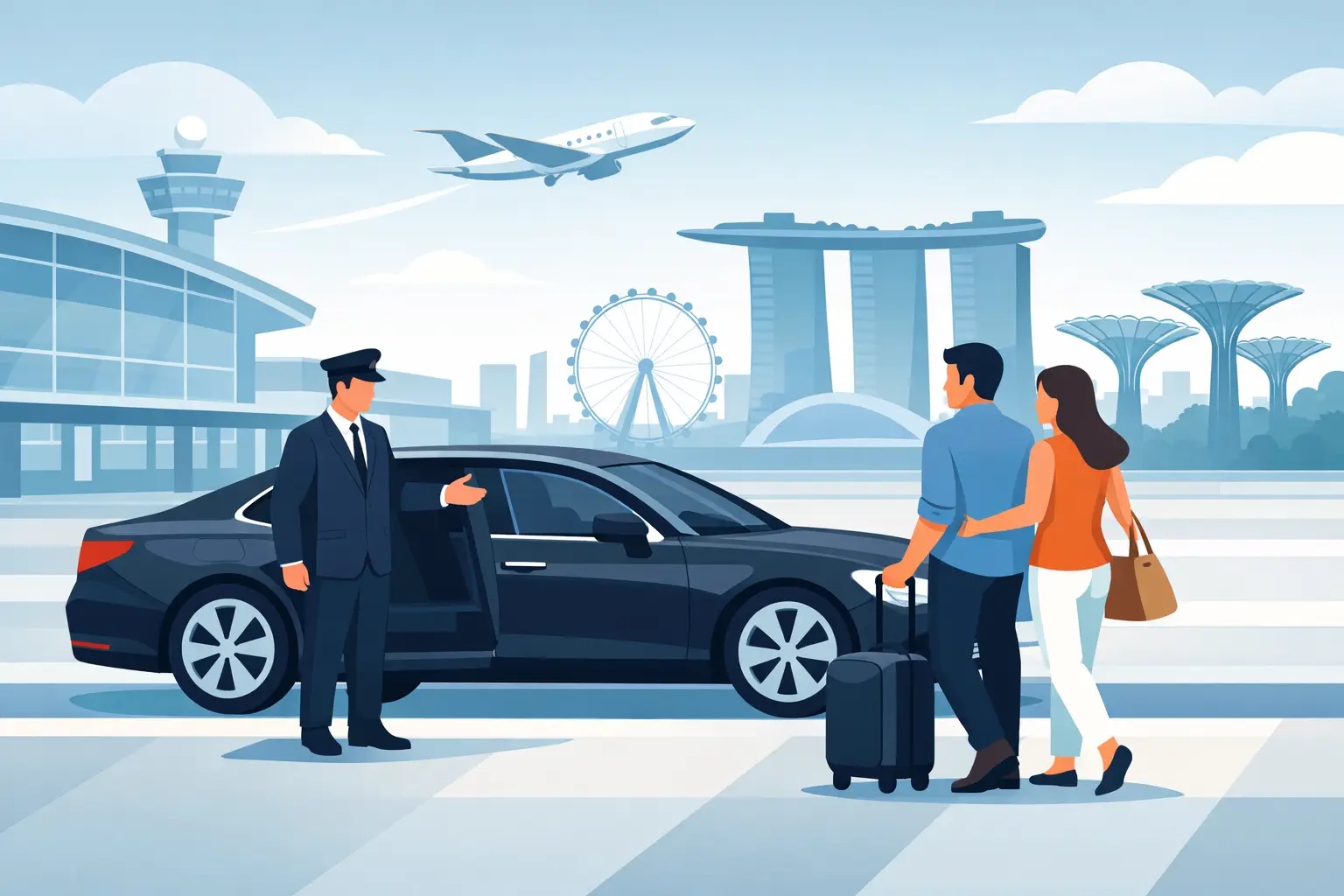 Private Airport Pickup in Singapore
