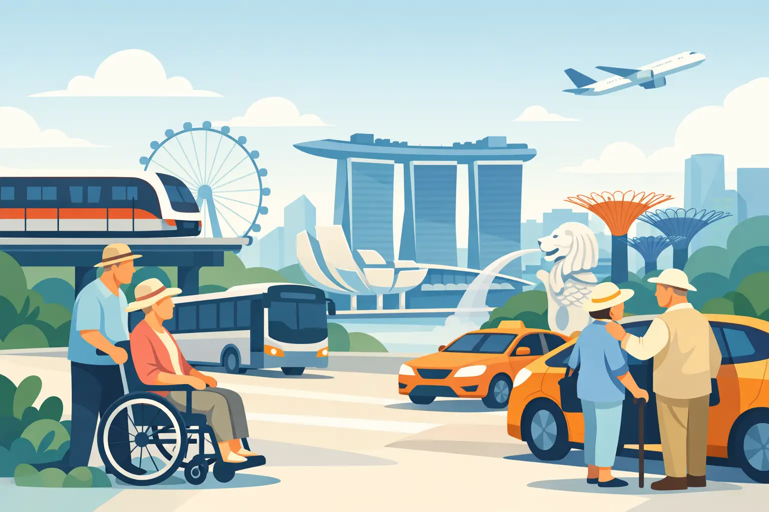Singapore Transport for Elderly Travelers