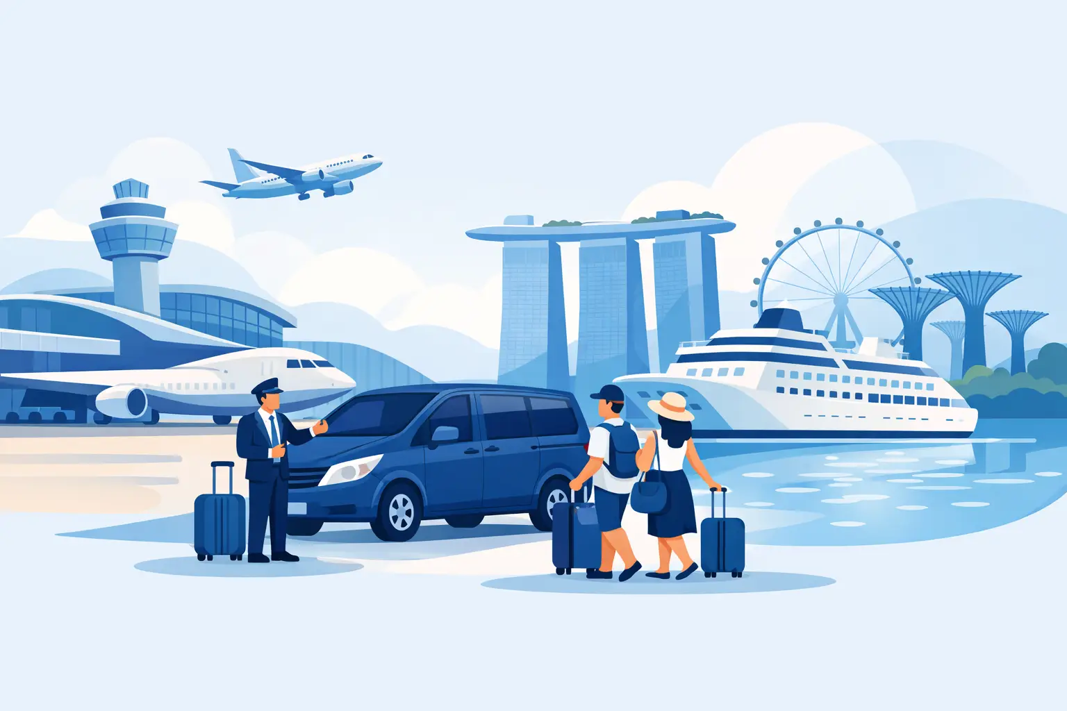 Airport Transfer for Cruise Passengers in Singapore