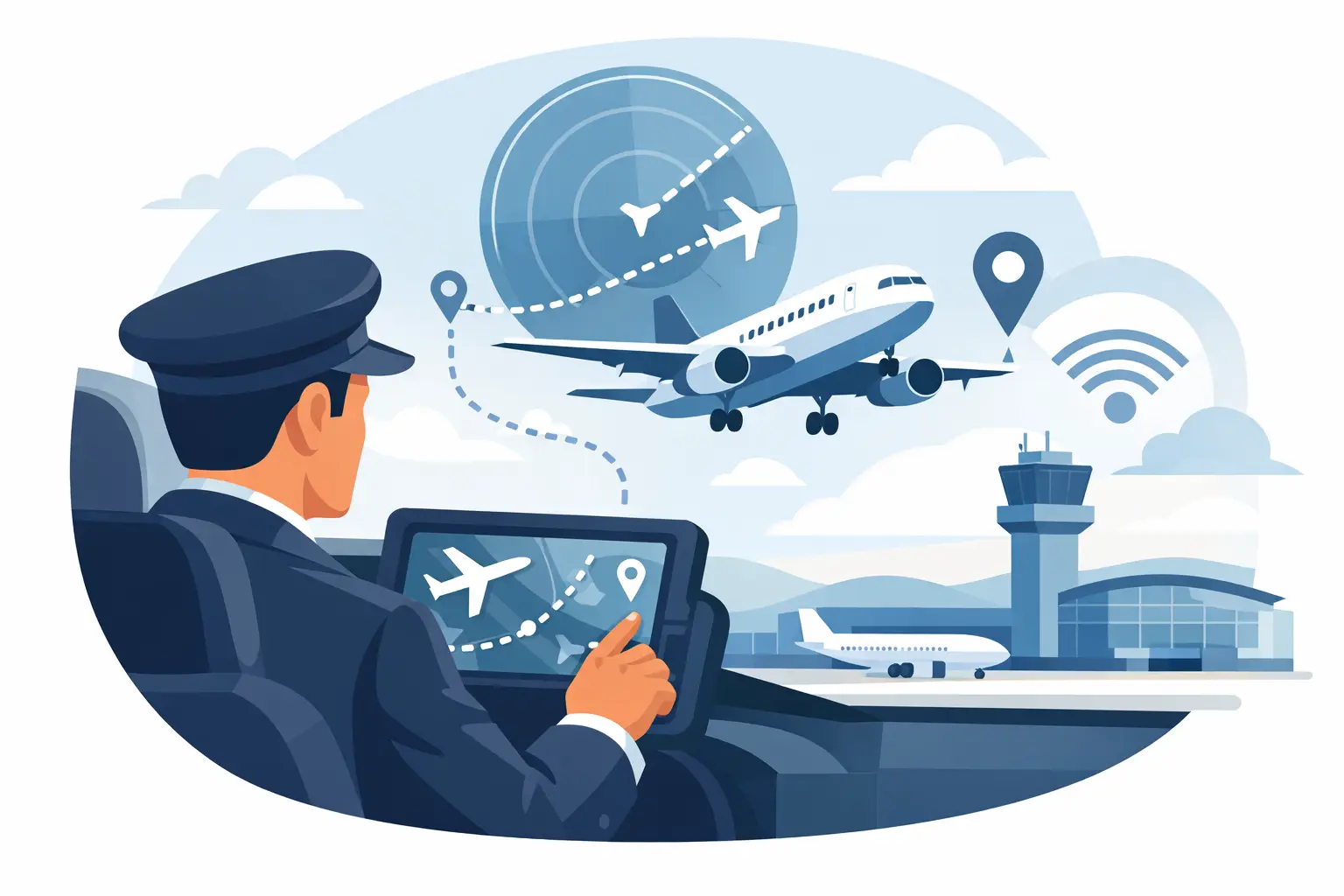 Can Airport Drivers Track Flights?