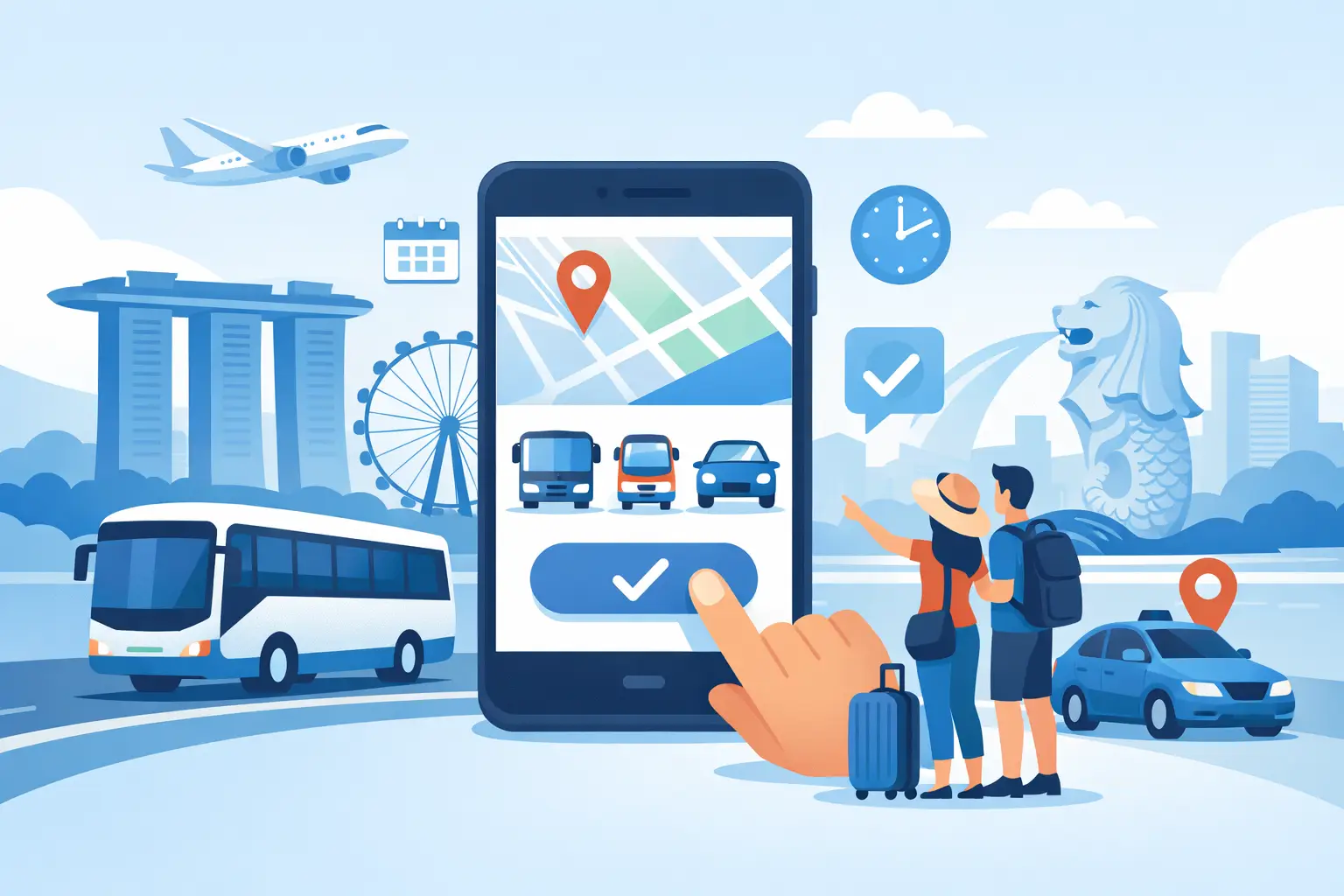 Can Tourists Prebook Singapore Transport?