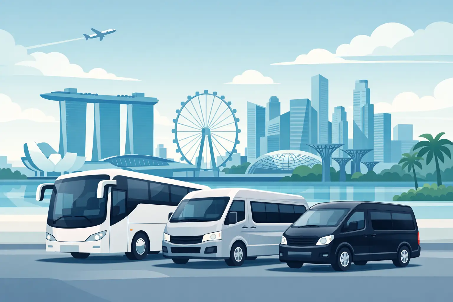 Best Group Travel Vehicles for Singapore Trips
