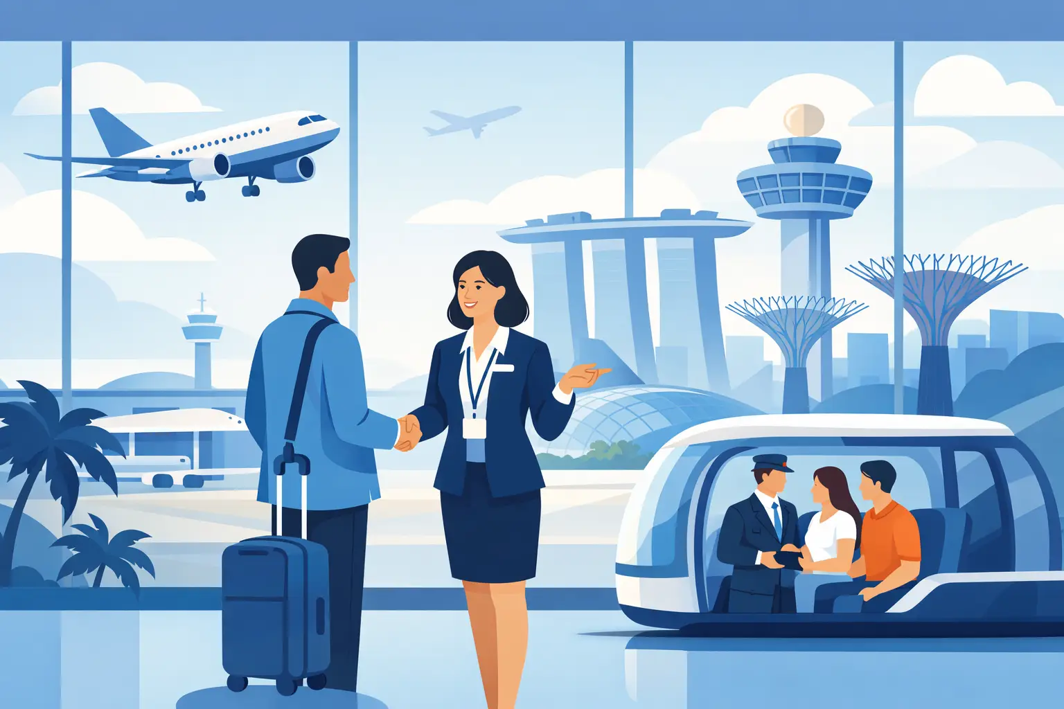 How Airport Meet and Greet Works in Singapore