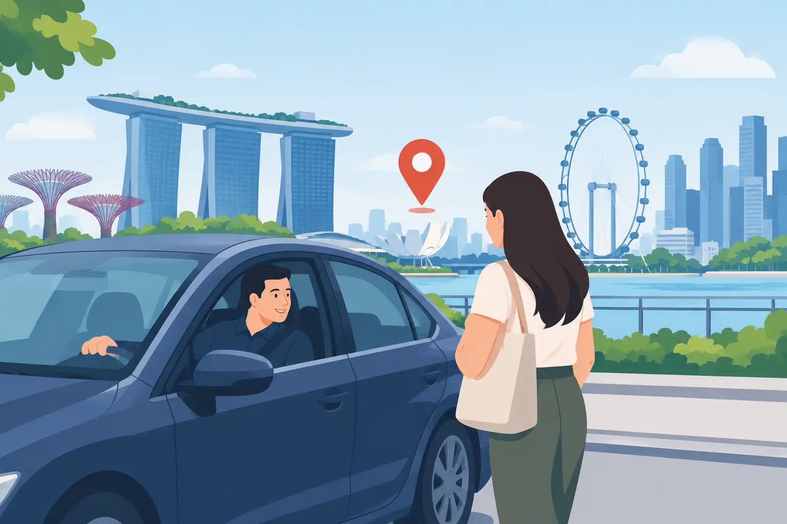 Can Drivers Make Stops? Plan Your Singapore Ride