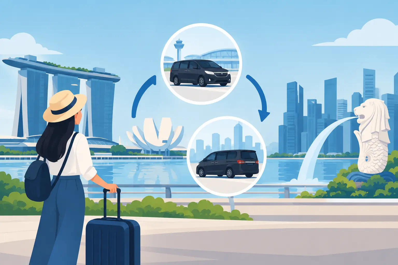 Can I Book a Return Transfer in Singapore?