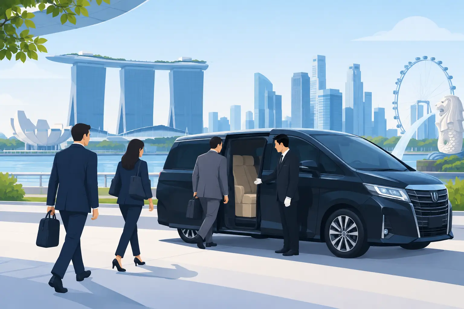 Corporate Transport in Singapore That Stays on Time