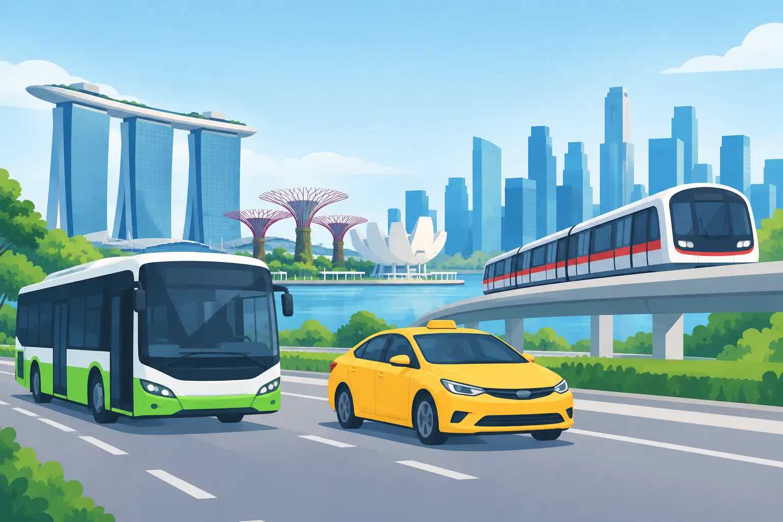 Ground Transportation in Singapore Made Easy