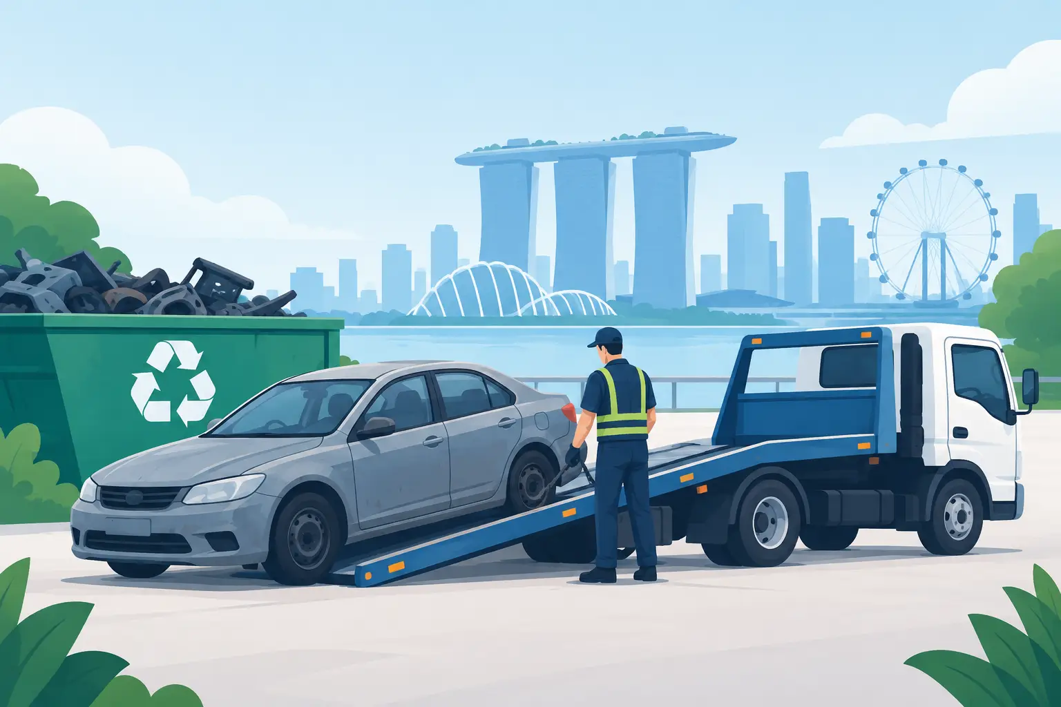 What Is Vehicle Disposal? Singapore Guide